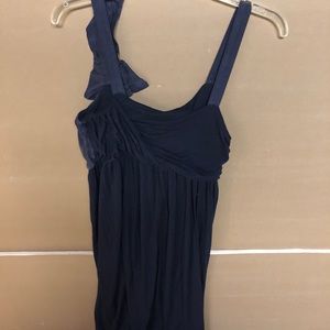 Navy anthro dress